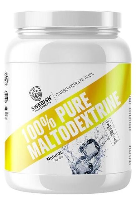 Swedish Supplements 100% Pure Maltodextrine 3 kg container for carbohydrate fuel with natural flavor. Swedish Supplements 100% Pure Maltodextrine 3 kg container for carbohydrate fuel with natural flavor.