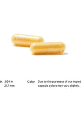 Thorne B-Complex #12 capsules in yellow color, supporting energy metabolism and overall health.