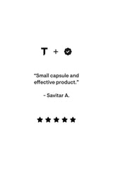 Customer review praising Thorne Zinc Picolinate as a small capsule and effective product with five stars.