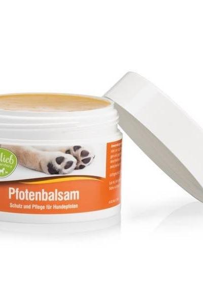 Tierlieb Paw Wax for Dogs in a jar, 200 ml, protects and nourishes pet paws against dryness and irritation.