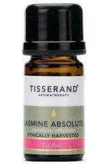 Tisserand Aromatherapy Jasmine Absolute 2ml bottle, ethically harvested, 100% pure and natural jasmin oil.