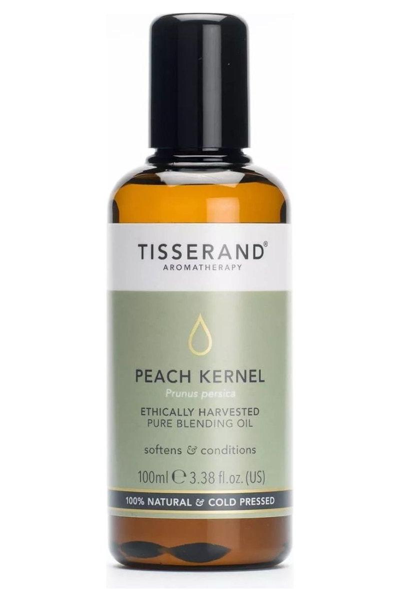 Tisserand Aromatherapy Peach Kernel Oil 100ml, ethically harvested, softens and conditions all skin types.