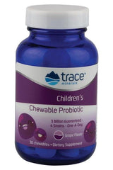 Trace Minerals - Children's Chewable Probiotic, Grape - 30 chewables - Nutri.se