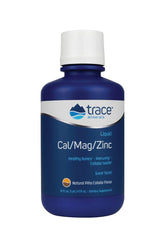 Trace Minerals Liquid Cal/Mag/Zinc in Pina Colada flavor for healthy bones and immune support