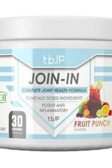JOIN-IN joint health formula with UC2, fruit punch flavor, supports flexibility and recovery, 30 servings.