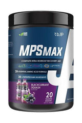 MPS Max intra-workout recovery aid in blackcurrant squash flavor, designed for muscle growth and performance.