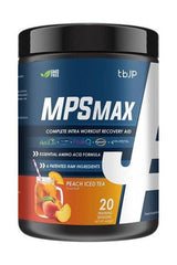 MPS Max peach iced tea flavor intra workout recovery aid with essential amino acids and patented ingredients.