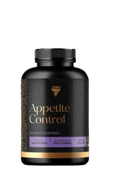 Trec Nutrition Appetite Control supplement bottle for weight management and appetite control with sleek black design.