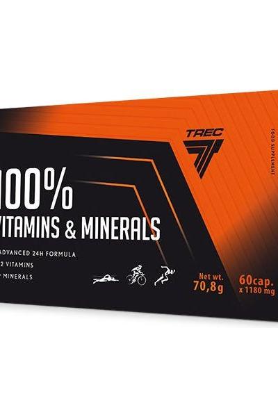 Trec Nutrition - Enudrance 100% Vitamins & Minerals - 60 caps - Nutri.se Trec Nutrition - Enudrance 100% Vitamins & Minerals - 60 caps - Nutri.se