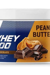 Trec Nutrition Peanut Butter Whey 100 Chocolate 550g protein cream with high protein and fiber.