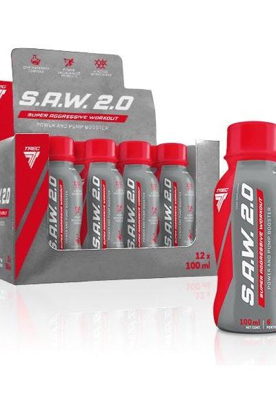 Trec Nutrition - S.A.W. 2.0 Cherry Pear - 12 x 100 ml. - Nutri.se Trec Nutrition - S.A.W. 2.0 Cherry Pear - 12 x 100 ml. - Nutri.se