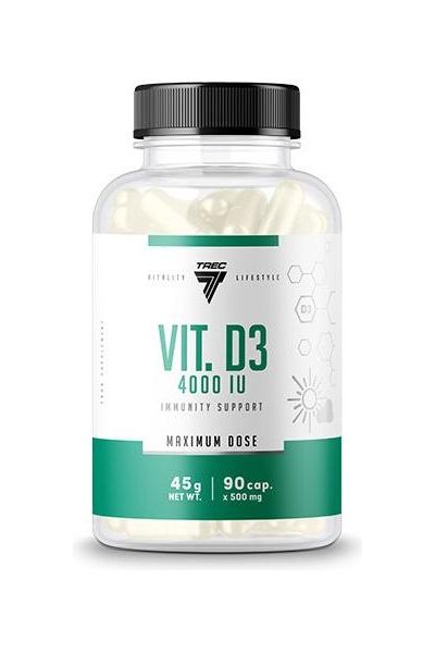 Trec Nutrition - Vit. D3 4000IU - 90 caps - Nutri.se