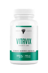Trec Nutrition Vitavix 60 tablets bottle for immune support with vitamins, minerals, and rutoside.
