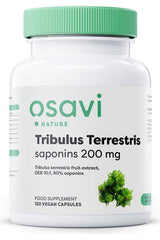 Osavi Tribulus Terrestris 200 mg vegan capsules supplement for vitality and libido support