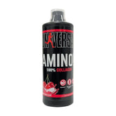 Universal Nutrition Amino Liquid Cherry Burst, 1000 ml, with 23,000 mg amino acids for muscle growth.