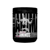 Universal Nutrition Animal Juiced Aminos supplement container for muscle growth and recovery.