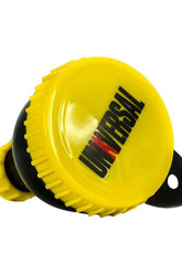 Universal Nutrition funnel with yellow and black design, ideal for easy portioning of supplements.