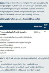 USA Medical Collagen Complex ingredients list highlighting various collagen peptides and their quantities.