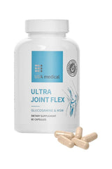 USA Medical Ultra Joint Flex dietary supplement with 60 capsules supporting joint health and mobility.