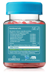 Bottle of Vitabiotics Wellkid Peppa Pig Pro-tummy gummies with nutritional info for children aged 3-7 years.