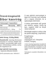 Label of Vitaking Echinacea Purpurea 250 mg dietary supplement with ingredients and usage information.