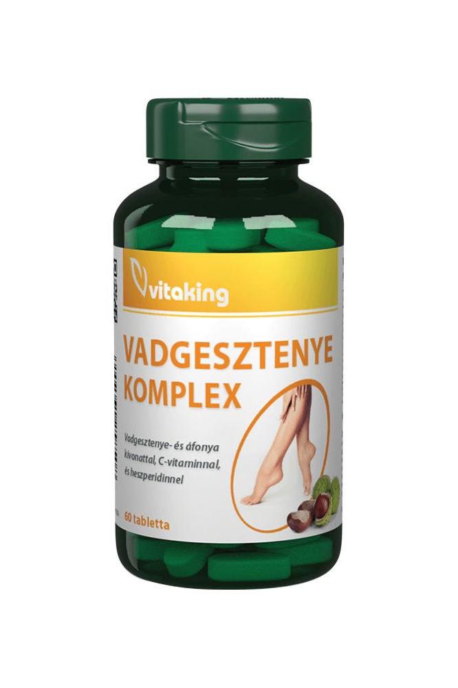 Vitaking Vadgesztenye Komplex 60 tabletter för hälsosamma ben och blodcirkulation.
