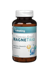 Vitaking Magne Trio vegetarian supplement for muscle health, heart function, and energy support, 90 capsules