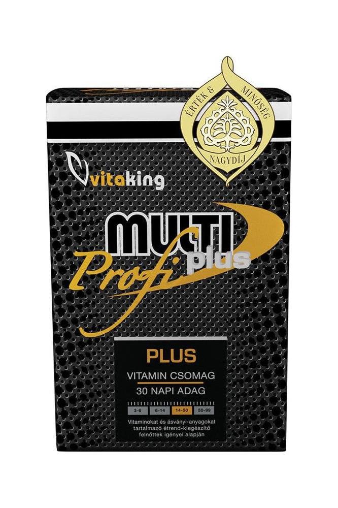 Vitaking Multi Profi Plus multivitamin pack, 30 daily servings for enhanced nutrition and immune support.