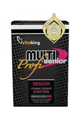 Vitaking Multi Profi Senior vitamin pack for seniors, contains 30 daily doses, supports health and immunity.