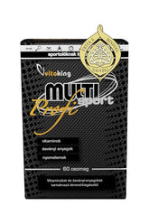 Vitaking Multi Profi Sport supplement box with 60 packs for energy and recovery in athletes.