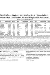 Nutritional information for Vitaking Nicovit Multivitamin Complex 30 Tablets including vitamins and minerals.
