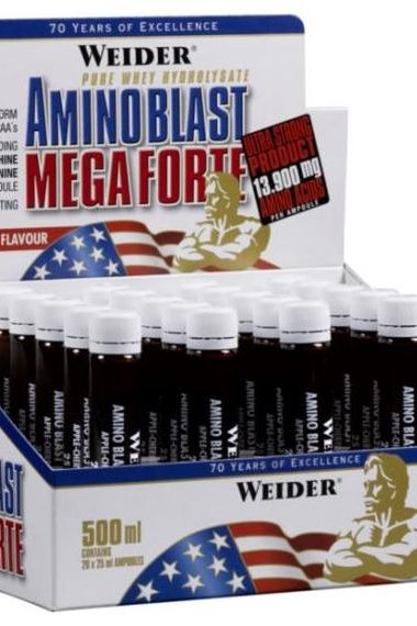 Weider - Amino Blast Mega Forte Apple-Cherry - 20 x 25 ml. - Nutri.se Weider - Amino Blast Mega Forte Apple-Cherry - 20 x 25 ml. - Nutri.se