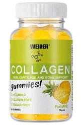 Weider - Collagen Pineapple Flavour - 50 gummies - Nutri.se