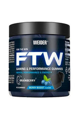 Weider - FTW Gaming & Performance Gummies Berry Boost - 40 gummies - Nutri.se