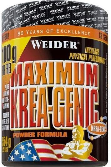 Weider - Maximum Krea-Genic Powder - 554g - Nutri.se Weider - Maximum Krea-Genic Powder - 554g - Nutri.se