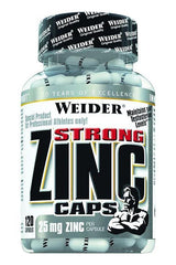 Weider - Strong Zinc 25mg - 120 caps - Nutri.se