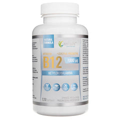 Wish - Vitamin B12 1000mcg with Prebiotic & L-Leucine - 120 Capsules