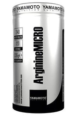 Yamamoto Nutrition ArginineMICRO supplement container, 240 tablets, 120 servings, 2000 mg arginine per dose.
