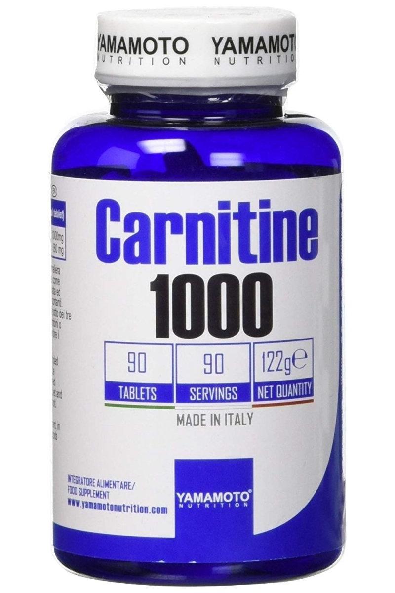 Yamamoto Nutrition - Carnitine 1000 - 90 tablets - Nutri.se