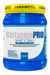 Yamamoto Nutrition Glutamine PRO supplement, 100% pure glutamine powder, 600g, ideal for athletes during and post workout.