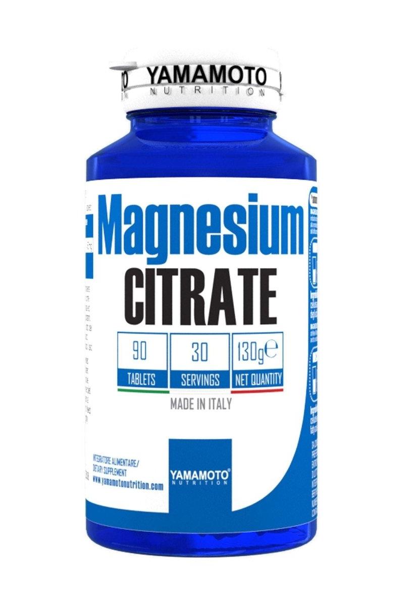 Yamamoto Nutrition - Magnesium Citrate - 90 tablets - Nutri.se Yamamoto Nutrition - Magnesium Citrate - 90 tablets - Nutri.se