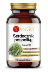 Yango Motherwort Extract 90 Caps, promotes nervous system health and supports respiratory wellness.