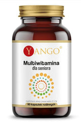 YANGO Multivitamin for Seniors - 90 capsules, designed to support health and vitality for senior individuals.