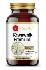 Yango Krwawnik Premium dietary supplement, 90 capsules for digestive support and hormonal balance.