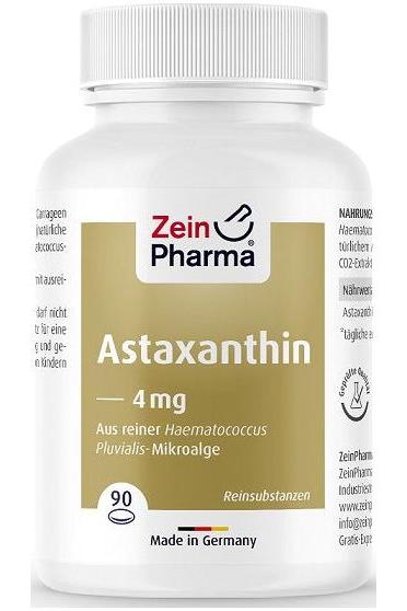 Zein Pharma - Astaxanthin, 4mg - 90 softgels - Nutri.se