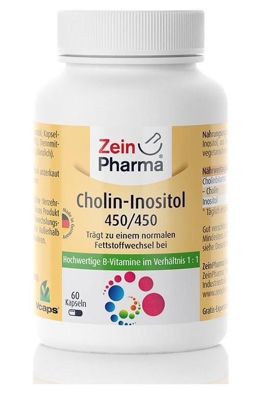 Zein Pharma - Choline-Inositol 450/450mg - 60 caps - Nutri.se