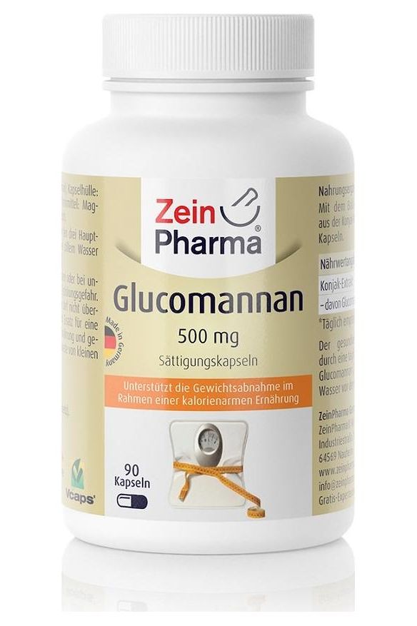 Zein Pharma - Glucomannan, 500mg - 90 caps - Nutri.se