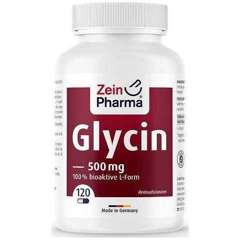 Zein Pharma - L-Glycine, 500mg - 120 caps - Nutri.se