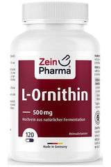 Zein Pharma - L-Ornithine, 500mg - 120 caps - Nutri.se
