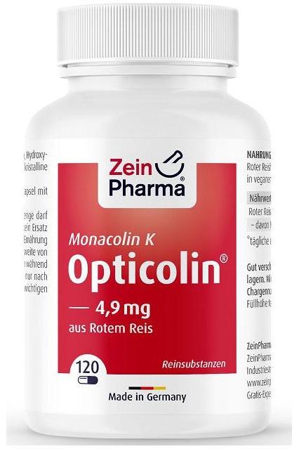 Zein Pharma - Monacolin K Opticolin - 120 caps - Nutri.se